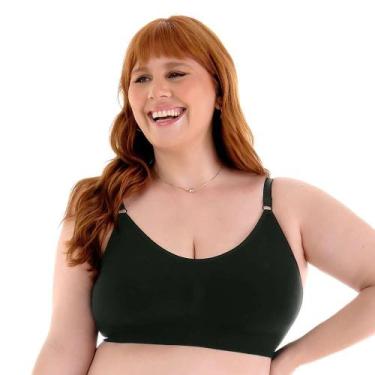 Imagem de Sutiã Basic Plus Comfort Duplo Alças Largas Reguláveis sem Costura Pre