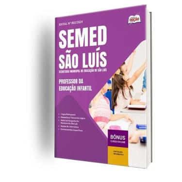Imagem de Apostila SEMED 2025 - Professor da Educação Infantil - Apostilas Opção