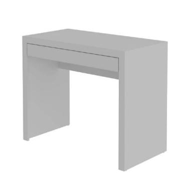 Imagem de Mesa Escritório Com Gaveta Home Office Tecno Mobili ME4107 MDP Branca