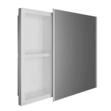 Imagem de Armário Plástico com Nicho 54x46x10 cm Branco Astra A63*BR1