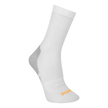 Imagem de Meia Puma Cano Longo Dry Anôtomica Masculina, Branco, Cinza, 39/43