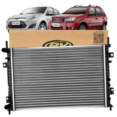 Imagem de Radiador Fiesta Zetec Rocam 1.0 1.6 Ecosport 2003 a 2012 - 50956, Visc