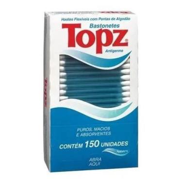 Imagem de Hastes Flexíveis Cotonetes Topz Bastonetes150 Unidades