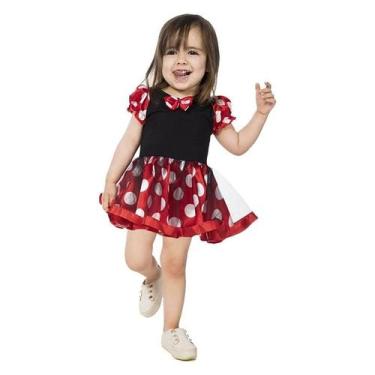 Imagem de Fantasia da Minnie Bebê Vestido Vermelho 3 a 18 meses - Fantasias Caro