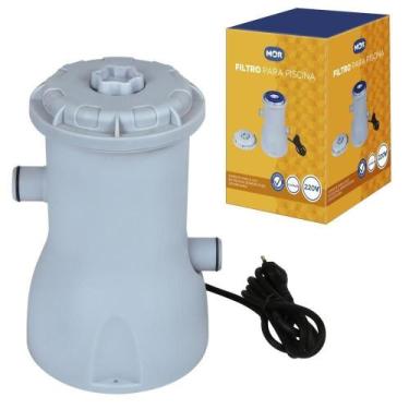 Imagem de Filtro Piscina Bomba Vazão 2.200 L-h Refil Mor 220V