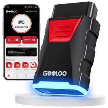 Imagem de Scanner OBD2 GOOLOO DS200 Bluetooth sem fio para diagnóstico