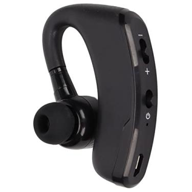 Imagem de Fone de ouvido Bluetooth, fone de ouvido V9 de orelha única, Bluetooth, gancho, esportes, dirigir, negócios