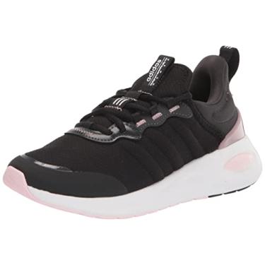 Imagem de adidas Purecomfort feminino, Core Black/Core Black/Clear Pink, 36