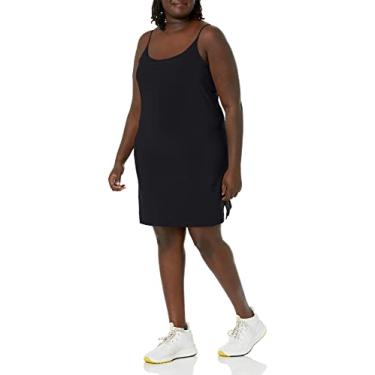 Imagem de Columbia Vestido feminino elástico Pleasant Creek, Preto, P