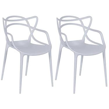 Imagem de Kit 2 Cadeiras Allegra - Cinza