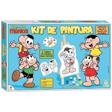 Imagem de Kit de Pintura Turma da Monica NIG Brinquedos