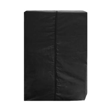 Imagem de Tachiuwa Esteira à prova dwaterproof água capa abrigo oxford pano jogging máquina capa para casa ao ar livre ginásio interior, preto