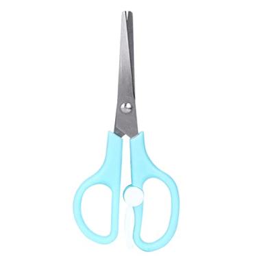 Imagem de Tesoura Multifuncional de Cerâmica de Alta Dureza, Ferramenta de Cozimento Portátil e à Prova de Ferrugem para Legumes, Carne, Macarrão para Segurança (BLUE)