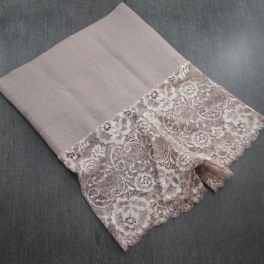 Imagem de Calcinha shortinho em renda com cintura alta aperta barriga - Inspiraç