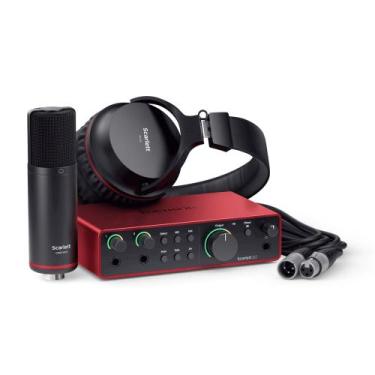 Imagem de Kit de Gravação SCARLETT 2I2 STUDIO 4º GEN - FOCUSRITE