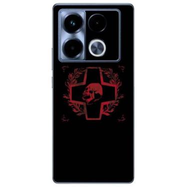 Imagem de Capa Adesivo Skin023 Verso Para Infinix Note 40 Pro 4G X6850 - KawaSki