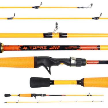 Imagem de Vara Para Carretilha Albatroz Topaz Color Edition 6'0" (1,80m) 6-12lbs