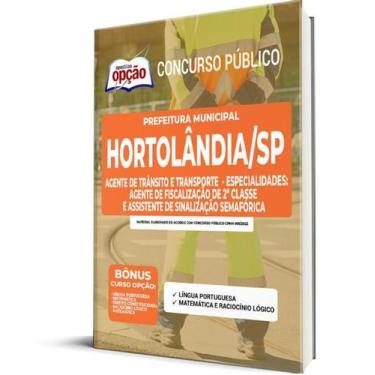 Imagem de Apostila Prefeitura de Hortolândia - SP - Agente de Trânsito e Transpo