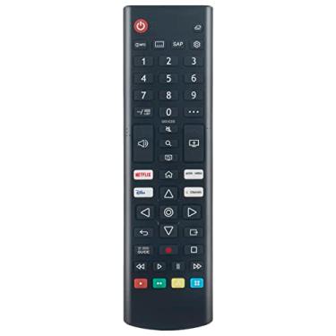 Imagem de Substituição de controle remoto AKB76037601 compatível com LG Smart TV 2021 32LM627BPUA 43UP7000PUA 43UP8000PUR 32LM577BPUA 50UP8000PUR 55UP8000PUR 60UP8000PUR 75UP8070PUR 65UP8000PUR 70UP8070PUR