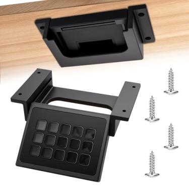 Imagem de Suporte retrátil sob a mesa para Elgato Stream Deck MK.2 (15 teclas macro) com parafusos de montagem, acessórios para Elgato Stream Deck MK.2