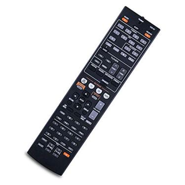 Imagem de Replaced Remote Control Compatible for Yamaha RX-V465 YHT-495BL HTR-4063BL YHT-599U RX-V567 YHT-799U RX-V571BL RXV375 YHT494BL HTR3066BL YHT597 RXV565 YHT797 HTR6250 Audio Video AV Receiver