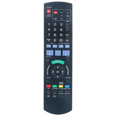 Imagem de Allimity Controle remoto de substituição N2QAYB000127 compatível com gravador de DVD Panasonic DMR-EX78EB DMR-EX88EB DMR-EX77EB DMR-EX87EB DMR-EX768EB DMREX78EB DMREX88EB DMREX77EB DMREX87EB