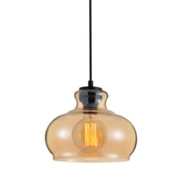 Imagem de Pendente Rize Vidro Amber 1xe27 Avant