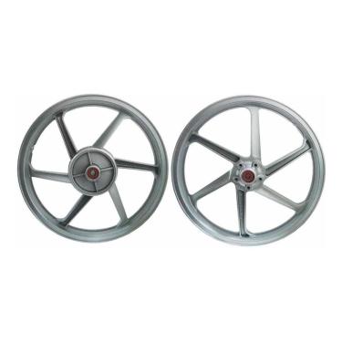 Imagem de Roda 6 Palitos Titan 125 Fan 125 00 À 08 Disco Prata Fabreck