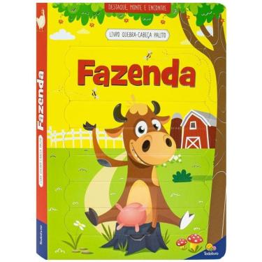 Imagem de Livro Quebra-Cabeca Palito: Fazenda