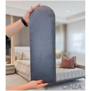 Imagem de Cabeceira de Cama Modulada em L  45x20cm Cor: Rosa / Quantidade: CAMA SOLTEIRO EM L - 15 unidades