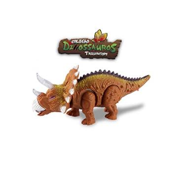 Imagem de Coleção Dinossauros Triceratops Marrom
