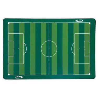 Imagem de Campo para futebol de botão - Klopf, Verde, 0,91 x 0,65 x 0,05