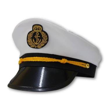 Imagem de Chapéu Quepe Marinheiro / Capitão / Policial Carnaval - Festas Brinque