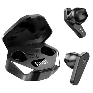 Imagem de Fone de Ouvido Bluetooth X15 Fone Gamer Sem Fio Microfone integrado Visor Estojo carregador