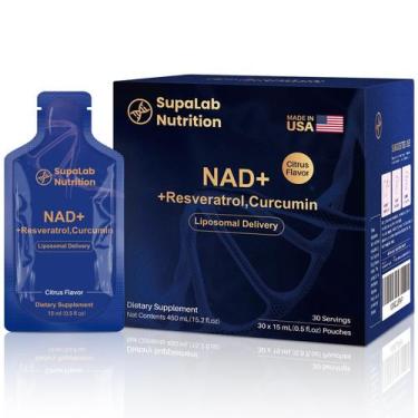 Imagem de Suplemento MEGNETA Lipossomal NAD+ com resveratrol 450 ml (30 bolsas)