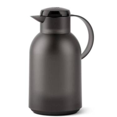 Imagem de Garrafa Térmica Emsa Samba Quick Press Preta - 1,5 Litros, Preto