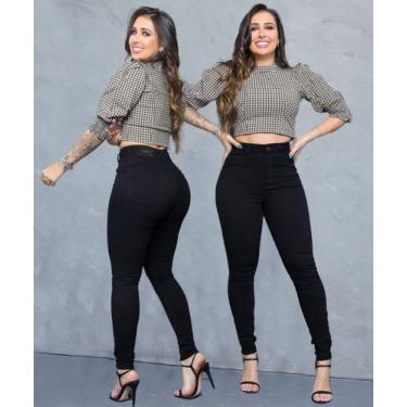 Imagem de Calça Feminina Original Sawary Skinny Cintura Alta e Caimento Impecáve