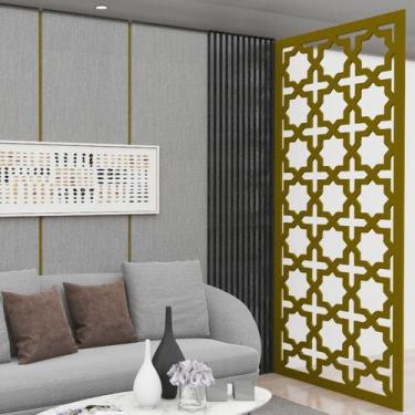Imagem de Painel Vazado Divisória MDF Cairo Crú - Decore Painéis e Divisórias, 1