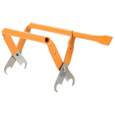 Imagem de ULTECHNOVO Suporte de armação de colmeia de aço inoxidável com fecho de septo de colmeia para levantador de pinça materiais de apicultura para animais de estimação família ao ar livre