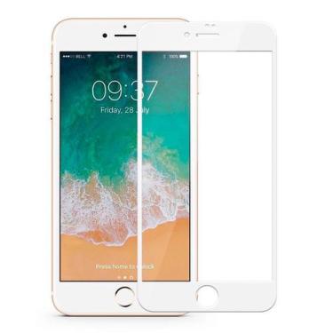 Imagem de Folha de vidro de tela para iPhone 8 Plus/7 Plus - branca - Lightbek O