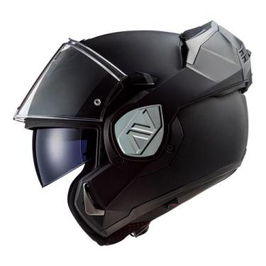 Imagem de Capacete Ls2 Advant KPA Monocolor Preto Fosco, Preto, 56, Masculino