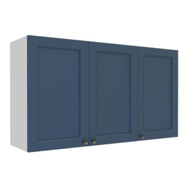 Imagem de Armário De Cozinha Americana Aéreo 120cm 3 Portas Multimóveis Cr20489 