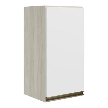 Imagem de Armario Aereo 1p Mdf 40 Cm Kali 12202 Bianco Toq Branco Uv Nicioli Bianco Toq Branco Uv