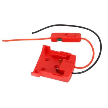 Imagem de FTVOGUE Adaptador de Bateria para Mini Antena Parabólica Kit de Cabo de Alimentação DC 16AWG Com Fusão 30A para Baterias 48 11 1828 1815 1840 18V Li Solução de Energia Portátil Configuração de