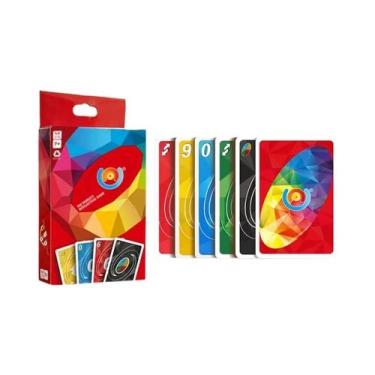 Imagem de Jogo De Tabuleiro Familiar NOITE DE JOGOS! UM FLIP! 112 Cartas De Bara