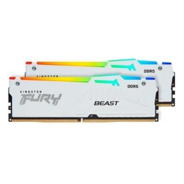 Imagem de Memória RAM Kingston Fury Beast Expo, RGB, 32GB (2X16GB), 6000MT/s, DDR5, DIMM, CL30-Unissex