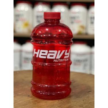Imagem de Galão de Água 2,2 Litros Vermelho - Heavy Nutrition