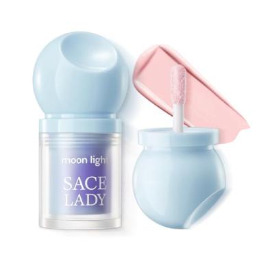 Imagem de SACE LADY Maquiagem iluminadora, iluminador líquido misturável e de longa duração, creme 3D natural para olhos e lábios (fosco, 3,7 g)