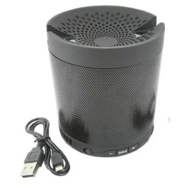 Imagem de Caixa de Som Portátil Bluetooth 5.0 5W 5329 preta
