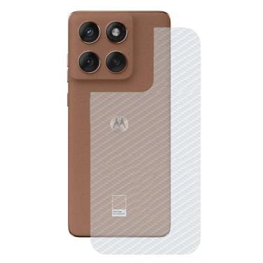 Imagem de Película para Motorola Moto Edge 60 Fusion - Traseira de Fibra de Carbono - Gshield